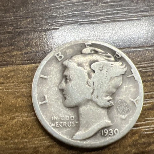 1930 MERCURY SILVER DIME ACTUAL COIN Get More Today & Save Shop Here Buy Here