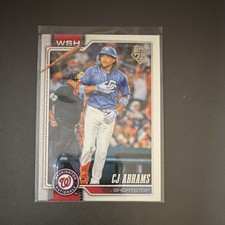 2026 Topps Series 1 CJ Abrams #152 Washington Nationals