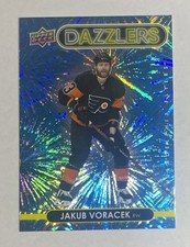 2021-22 Upper Deck #DZ-34 Jakub Voracek Dazzlers Blue UD Series 1 🏒🔥