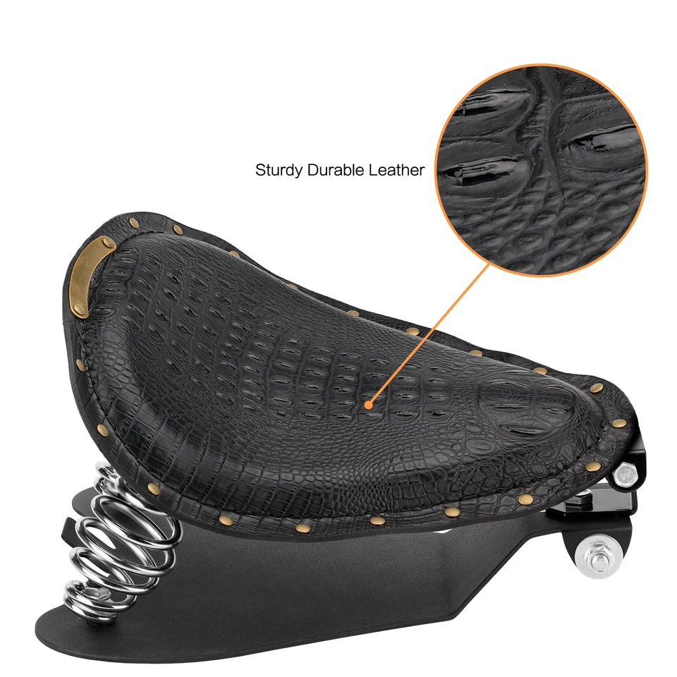 Motorcycle Solo Seat Spring Kits For Harley Honda Yamaha Suzuki Chopper Bobber - Изображение 4 из 4