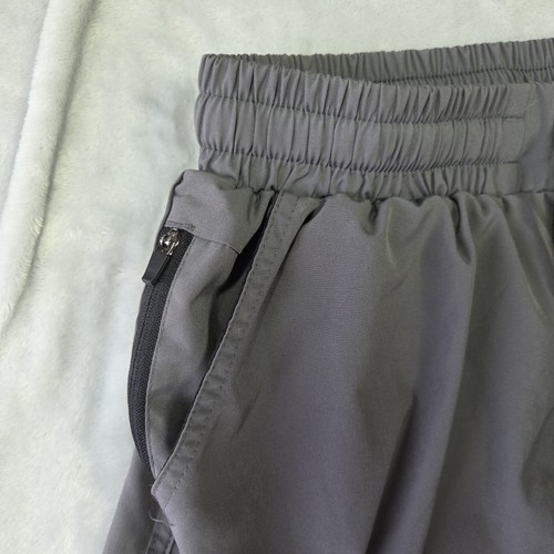 NWOT Zero Foxtrot Shorts Sz M Linerless 6" Inseam Athletic Gray Workout 0860 P - Picture 9 of 13