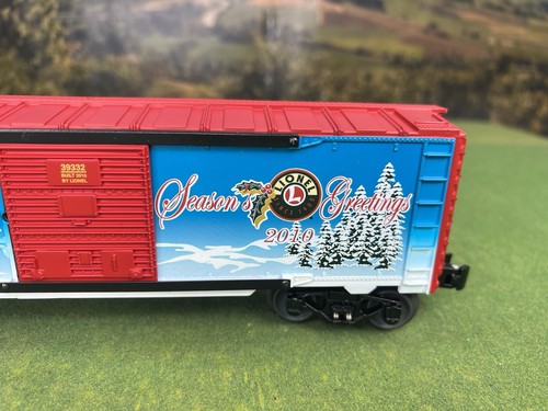 LIONEL CHRISTMAS SEASON'S GREETINGS BOXCAR #6-39332 FROM 2010 NEW IN BOX - Picture 11 of 20