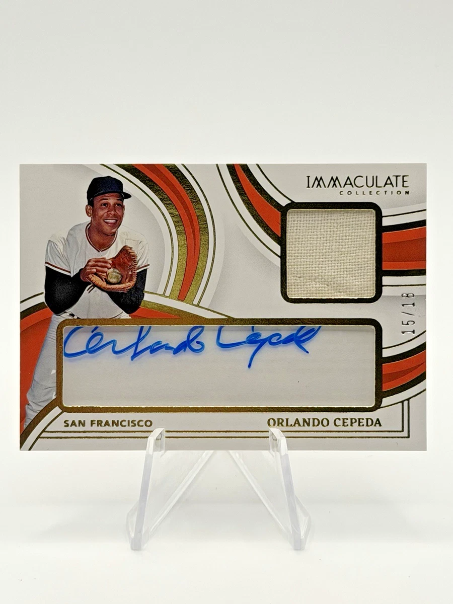 Orlando Cepeda Autographed Baseball Cards for sale | eBay