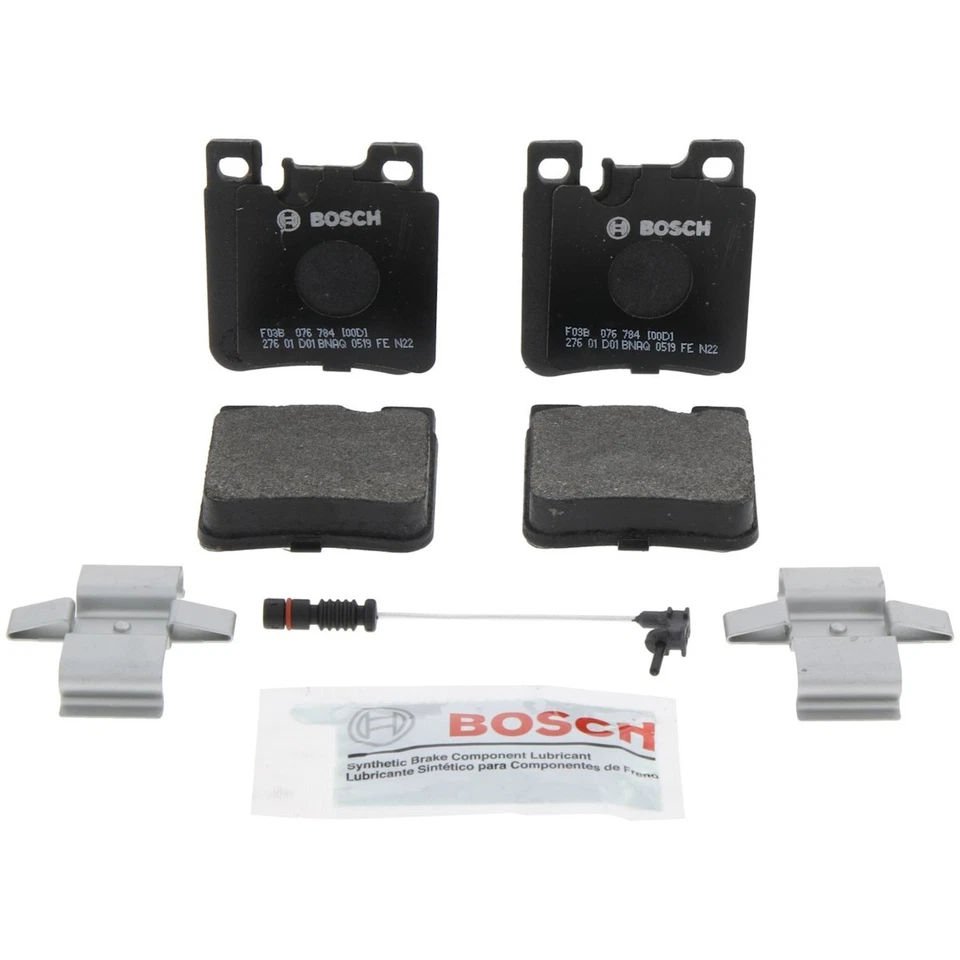 Juego de pastillas de freno traseras BP603 Bosch de 2 ruedas para MB Mercedes SLK Clase C CLK E SL Foto 2 de 4