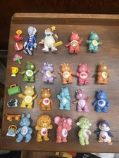 Vintage Care Bears Poseable Figure Lot Cloud Keeper Coldheart Kenner 26 Pc