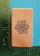 SNOWFLAKE Rubber Stamp Winter Christmas