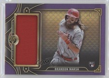 2022 Topps Triple Threads Single Jumbo Relics Amethyst 20/36 Brandon Marsh q3o