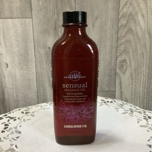 Bath & Body Works Aromatherapy Sensual Massage Oil Sandalwood Fig, 4 Oz NEW!