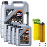 MotoröL Set 4210 0W-30 Liqui Moly 9 Liter + ÖLfilter FüR Mercedes E-Klasse Vito