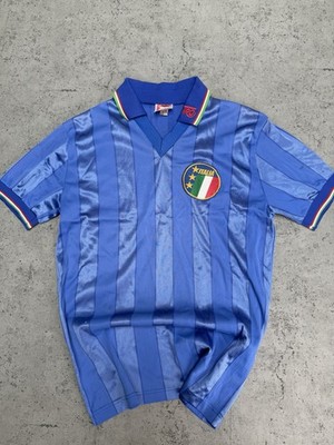 Vintage Amazing Italia 1986 Jersey Trikot Football World Cup National Team