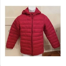 Amazon essentials boys hooded puff jacket red xtra large