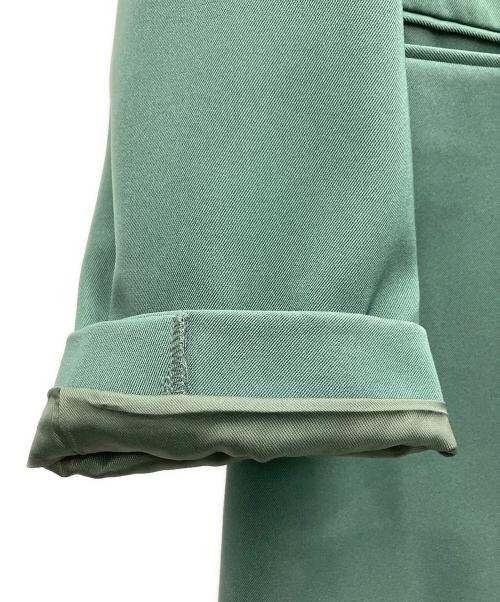 Ameri S Green Curved Collar Jacket Women’s Tailor… - image 5