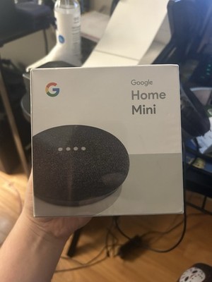 Google Home Mini Smart Speaker Charcoal GA00216-US New Sealed Google Assistant