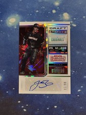 Josh Stowers 2018 Panini Contenders Draft Picks Ticket Cracked Ice Auto /23
