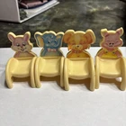 Barbie Accessory Vintage 1999 KELLY DOLL Surprise BIRTHDAY PARTY  CHAIRS