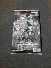 1x Digimon Special Booster Ver 2.0 Box Promotion Pack Sealed English