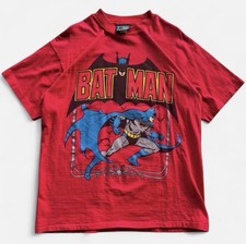 Vintage 1988 Batman T Shirt XL Made In USA Tropix Zone DC Comics Rare 80s Tee