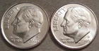 SELLING AS SHOWN - 2005 P & 2005 D UNCIRCULATED ROOSEVELT DIMES * 2 DIMES ** 377