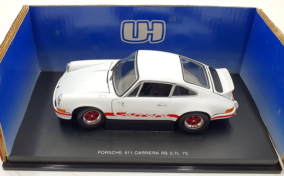 Universal Hobbies 1/18 Scale Diecast 3201 - Porsche 911 RS Carrera 1973 - White - Image 4 of 4