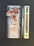 PAUL GOLDSCHMIDT 2023 TOPPS DIAMOND ICONS WHITE RED INK AUTO /15