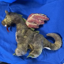 RARE Ty The Beanie Babies Collection Scorch Dragon Retired 1998 Vintage