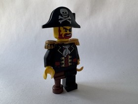 LEGO Pirates Captain Brickbeard Minifigure - (pi081) - Sets 6242 6253 6243