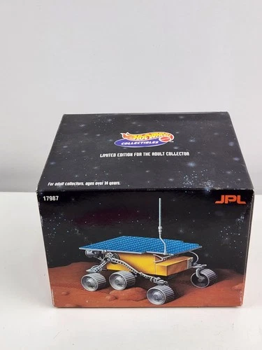 HOT WHEELS SOJOURNER MARS ROVER FIGURE 24K GOLD PLATED VTG 1996 MODEL