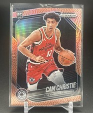 2024-25 Panini Prizm Black Cam Christie #235 Basketball Prizm Clippers