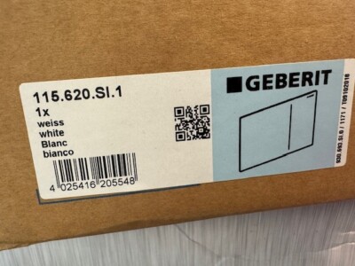 Geberit 115.620.SI.1 Sigma 70 Toilet Actuator, Flush, White