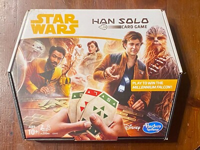 Disney Star Wars Han Solo Sabacc Card Game Hasbro 2017 - for