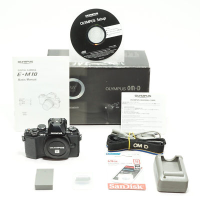 Mint!!]Olympus OM-D E-M10 16.1MP camera body(only) set/Full box