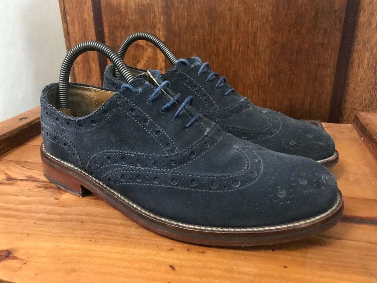 Mens suede hotsell brogues uk