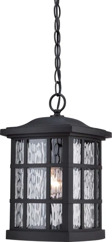 Quoizel (SNN1909K) Stonington Outdoor Pendant Lighting- 100w-Mystic Black - Picture 1 of 8