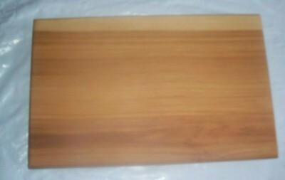 Handmade Hickory Wood Solid Bread/Cheese Cutting Board 