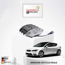 KIT4  PASTIGLIE FRENO ANTERIORI SEAT LEON 1.6 TDI 77KW 105CV 2013 715