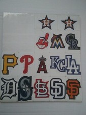 Baseball Team Logo Decal Stickers MLB