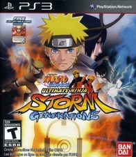 Naruto: Ultimate Ninja Storm Generations (PlayStation 3, PS3) W/ Manual Tested