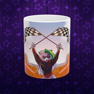 Security Breach Roxanne Wolf Fnaf Five Nights Freddy Ceramic Mug, (11oz, 15oz)