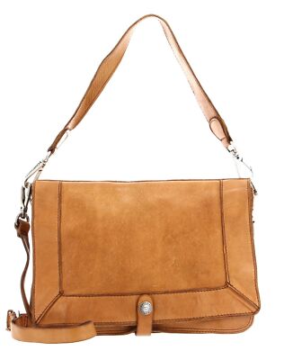 CAMPOMAGGI Crossbody Bag Medium M Schultertasche Tasche Cammello hellbraun Neu
