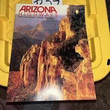 Arizona Highways Sep 1988 Look! A Very Large Hole In The Ground!