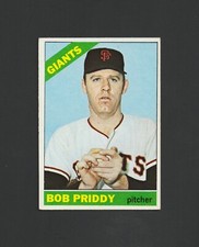 1966 Topps Bob Priddy #572 ~ Giants ~~ Tough High Number