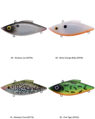 Rat-L-Trap Lipless Crankbait 1/4oz MINI Any 43 Color Bill Lewis MT