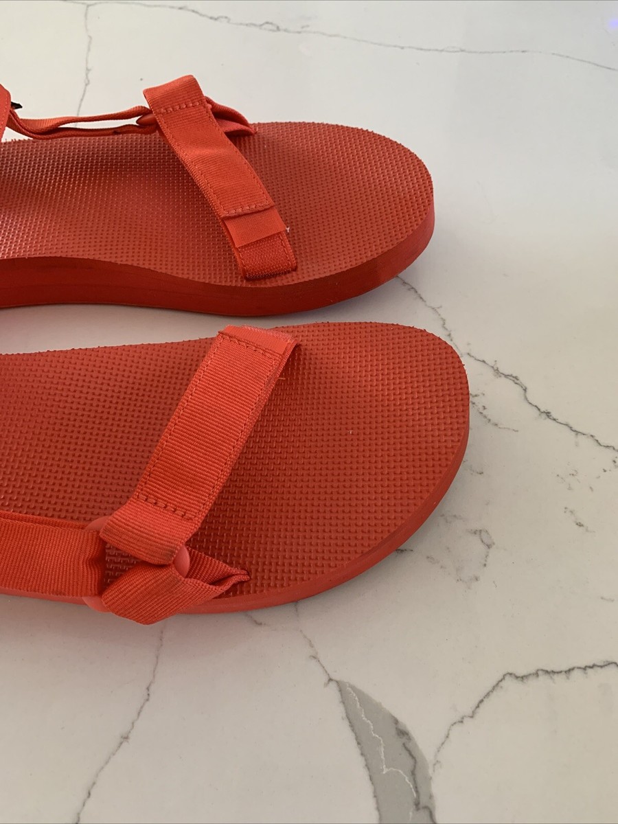 Teva x Polaroid Orange Midform Universal Molded Comfort Strappy Sandals Teva x Polaroid Orange Multicolored Universal Trail Hiking  main image 3