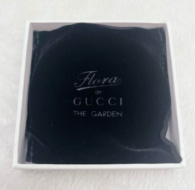 Authentic Flora by Gucci Garden Compact Two Sided Gucci Imprint