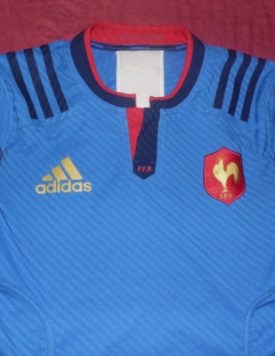 Jersey maillot rugby France 7 seven 2014 officiel - Vêtements