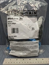 25 Pack Hydro-Rain Blu-Lock Elbow 1/2 in. BLR x MIPT | BL410-005 37970-15