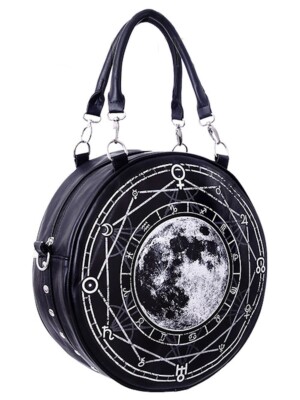 Dark Dreams Gothic Steampunk Mond Sternzeichen Umhängetasche Tasche Luna
