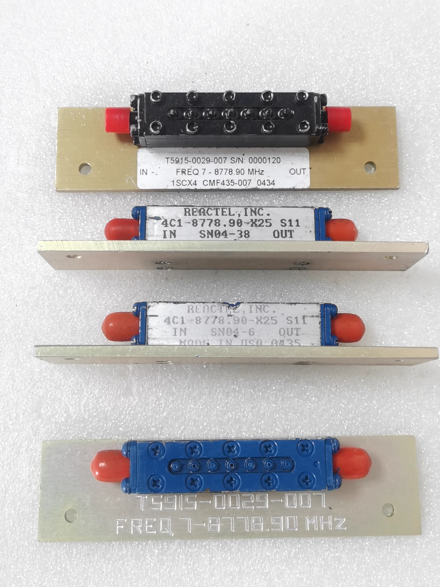 1pc REACTEL 4C1-8778.90-X25 S11 7-8778.90MHz SMA filter | eBay