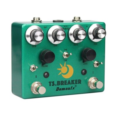 Demonfx TS.BREAKER guitar effect pedal Two Overdrive BLUESBREAKER
