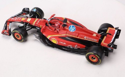 BBURAGO 1:18 2024 FERRARI FORMULA 1 F1 SF24 #16 Charles Leclerc Model CAR UK - Picture 4 of 6